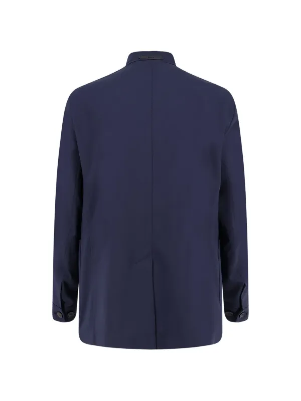 かぁ　hevo ジャケット Hevo ハイネック ジャケット | ブルー | FARFETCH JP