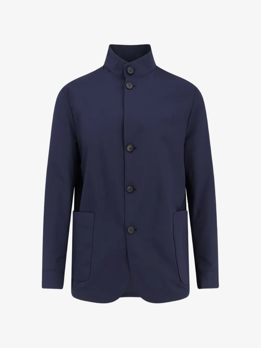 Hevo high-neck jacket | Blue | Image 1