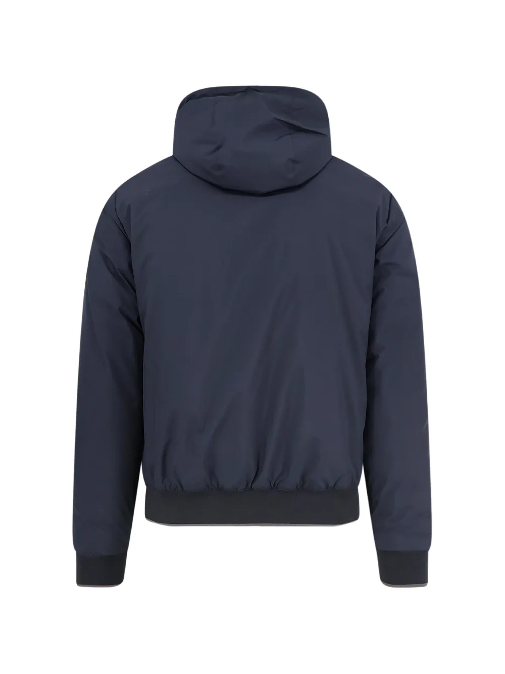 Moorer Jack met capuchon en rits Blauw