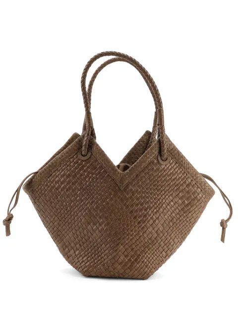 IBELIV medium Trinity woven leather shoulder bag