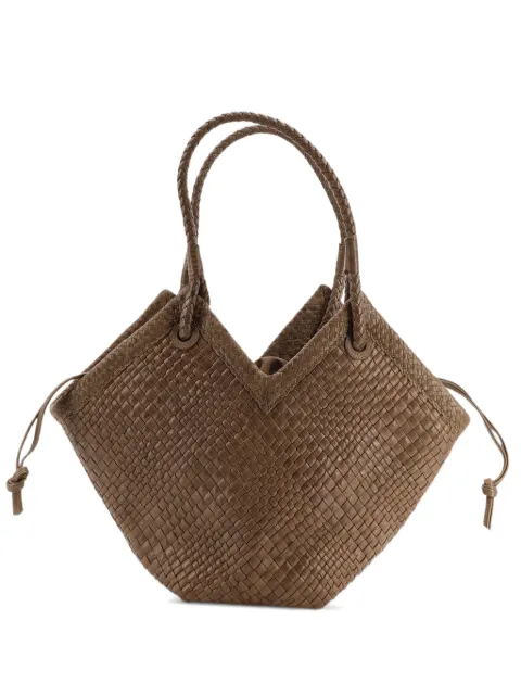 IBELIV medium Trinity woven leather shoulder bag