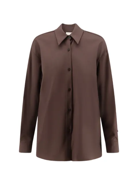 Alysi pointed-collar shirt