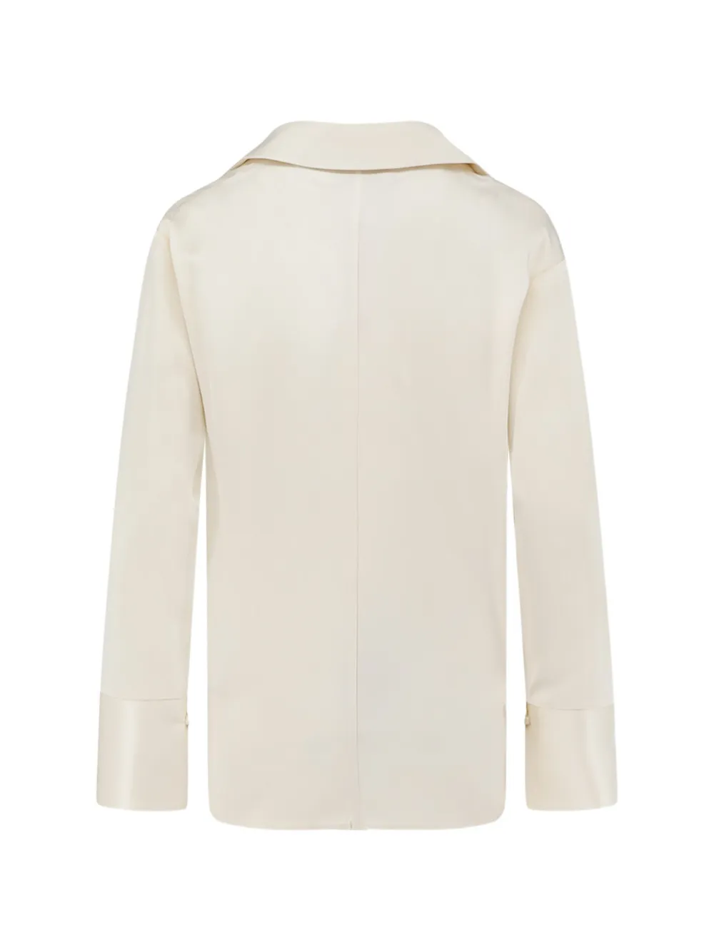 Semicouture Blouse met V-hals Beige