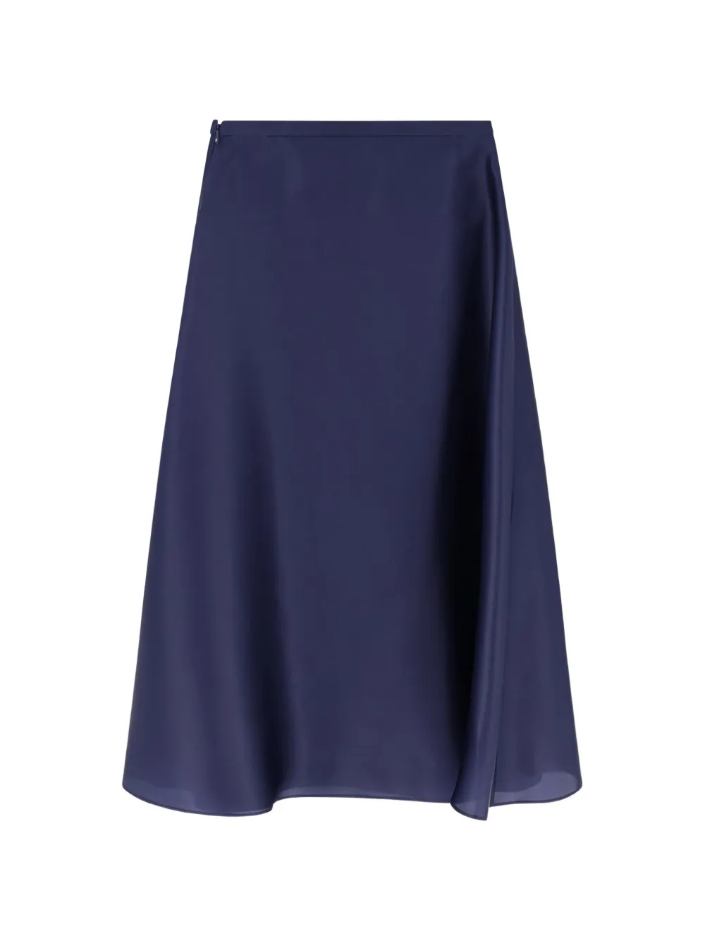 Alberta Ferretti A-line midi skirt Blauw