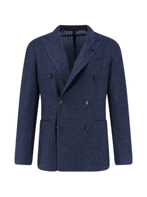 Lardini double-breasted blazer