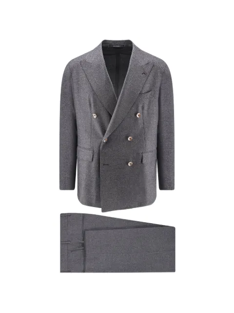 Tagliatore double-breasted wool suit