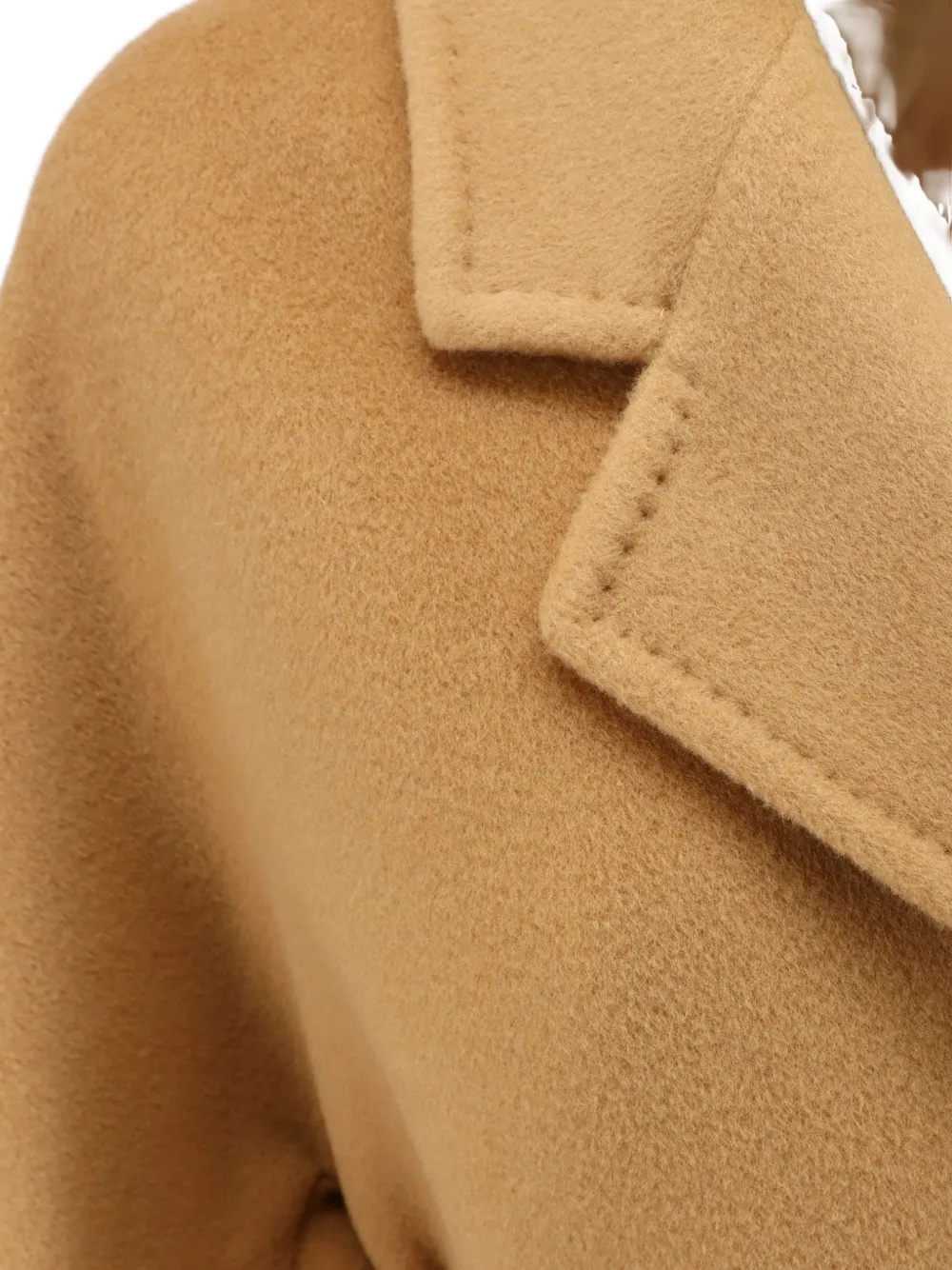 Tagliatore Denise belted notch-lapel coat Beige