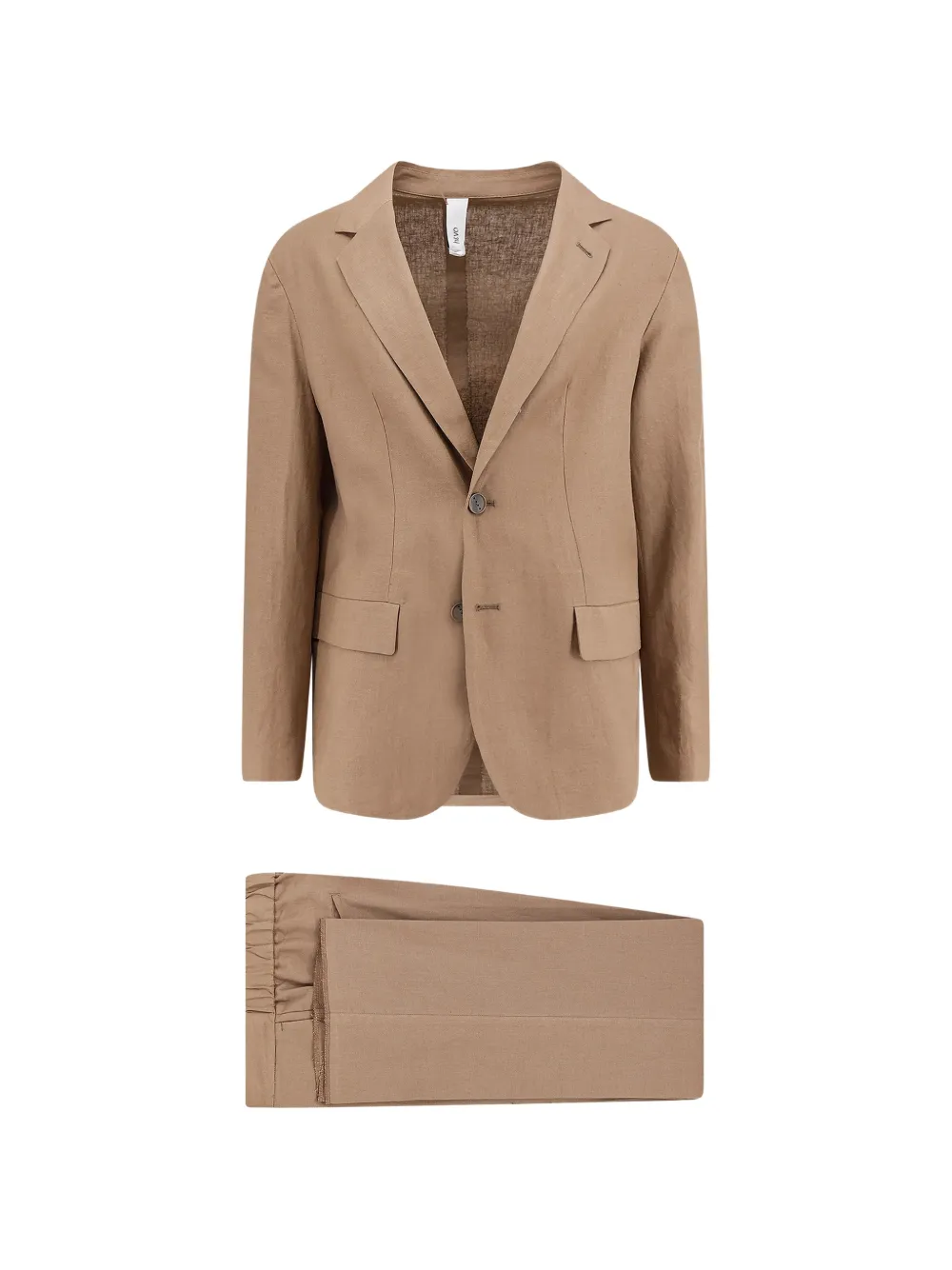 Hevo single-breasted suit - Toni neutri