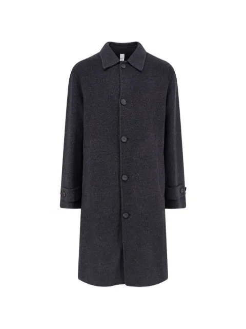 Hevo Loconia button-up single-breasted coat