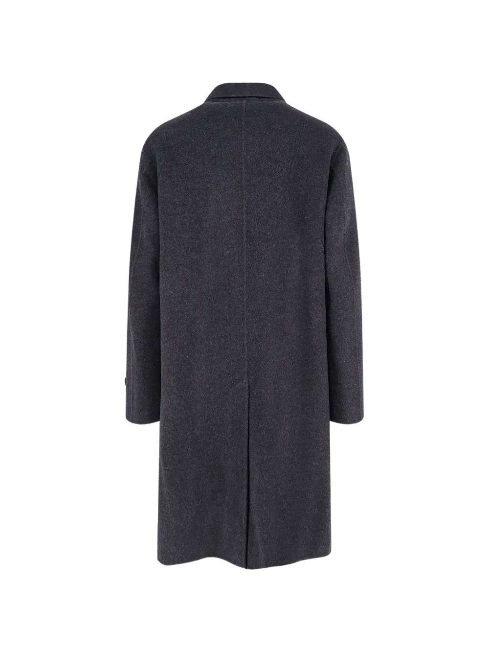 Hevo Loconia button-up single-breasted coat Grijs