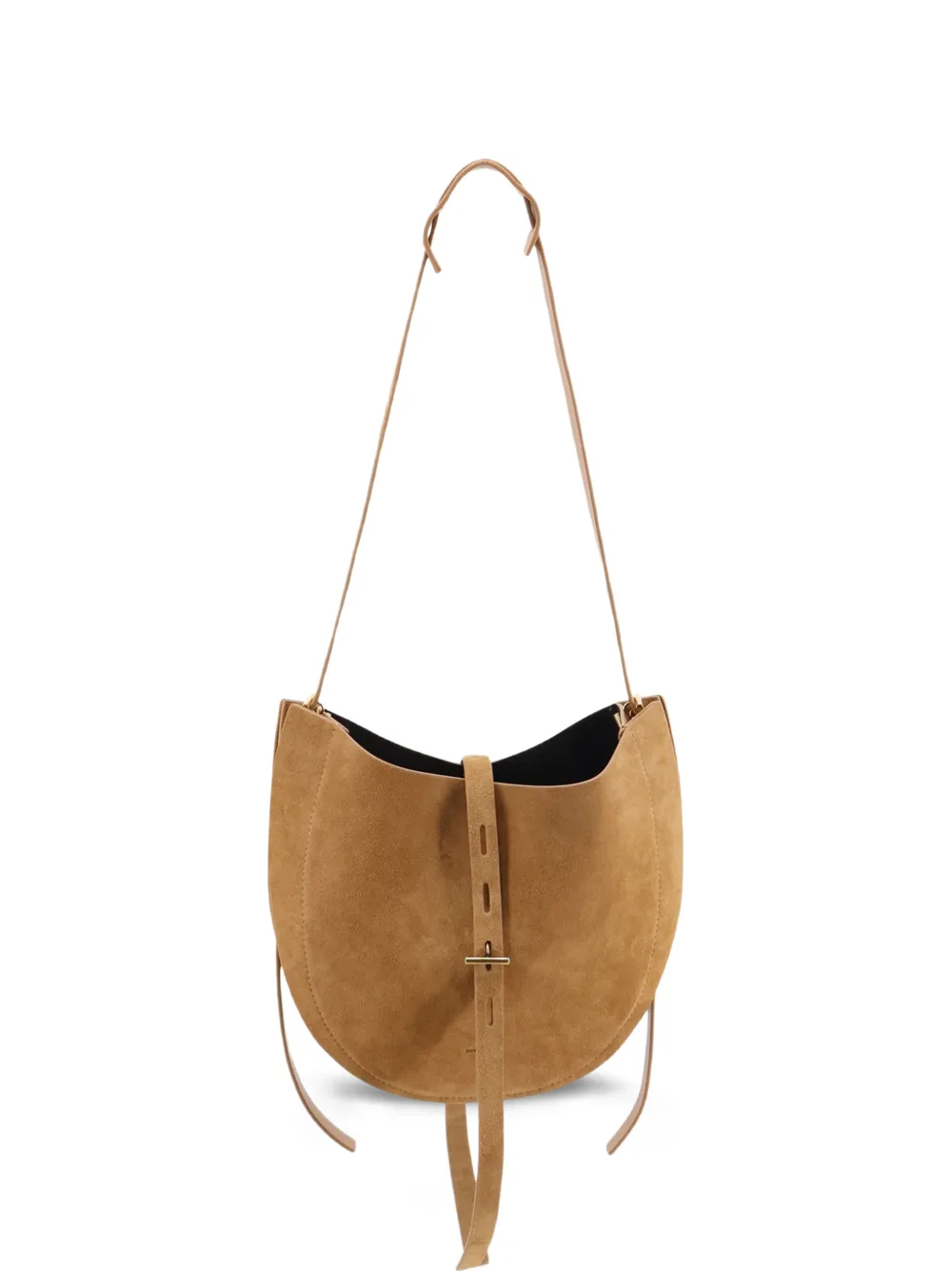 MINOBOSSI small Lizzie suede shoulder bag - Braun