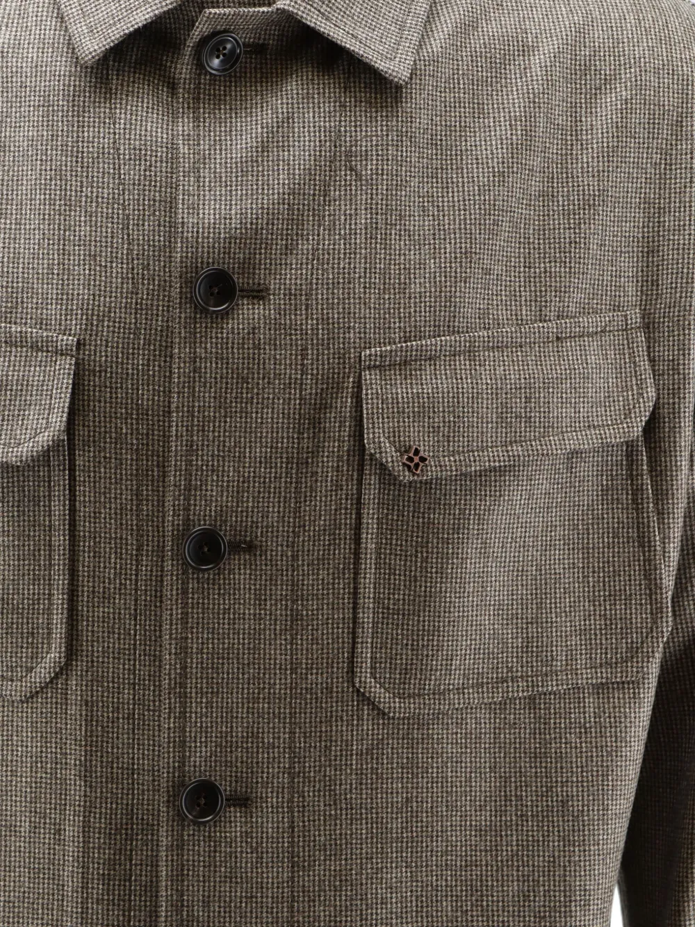 Tagliatore Calvin wool jacket Bruin