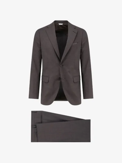 Boglioli single-breasted virgin wool suit