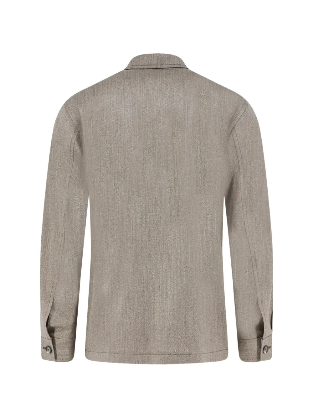 Tagliatore Calvin jack met klepzak Bruin