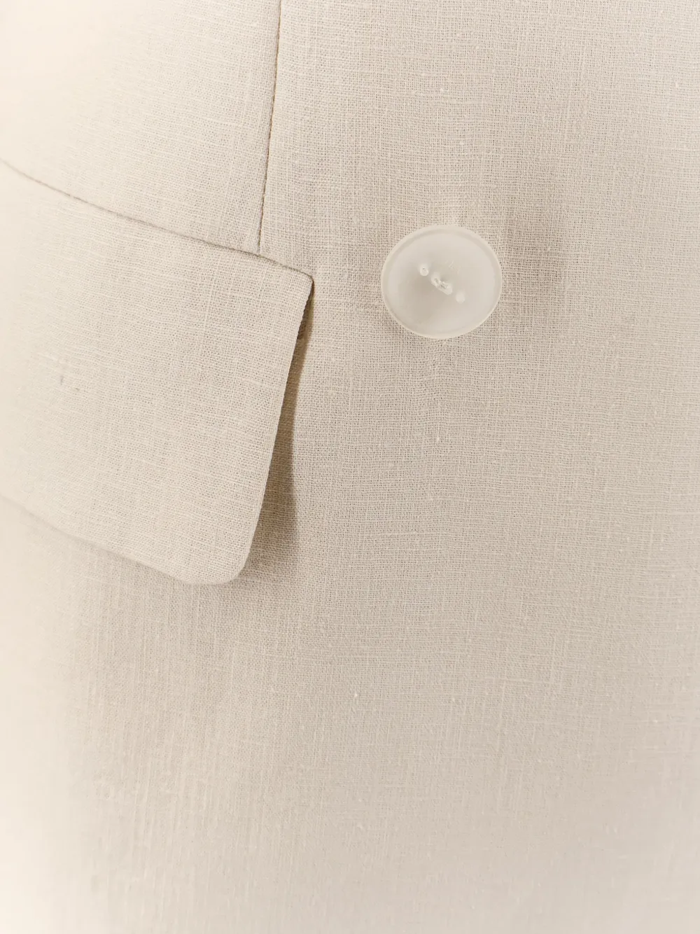 Hevo Rocchetta double-breasted suit Beige