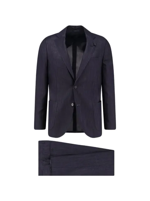 Lardini Iconic single-breasted suit