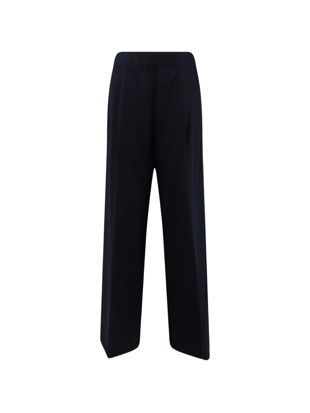 Semicouture high-waisted straight-leg trousers - Blu