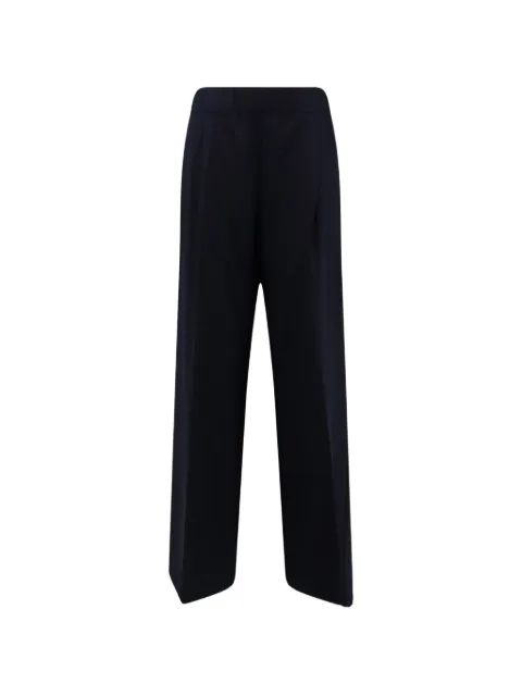Semicouture pantalon droit à taille haute