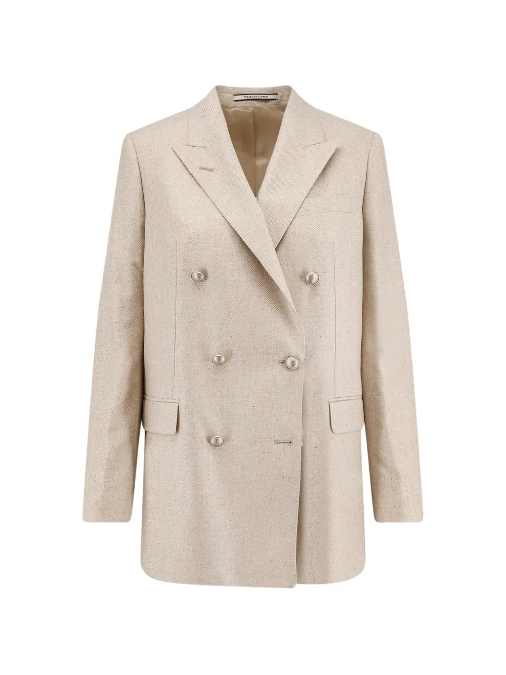 Tagliatore Jasmine Double-breasted Blazer In Brown