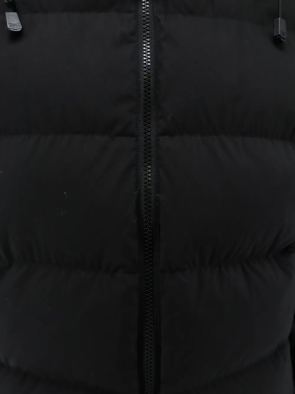 ASPESI hooded padded jacket Zwart