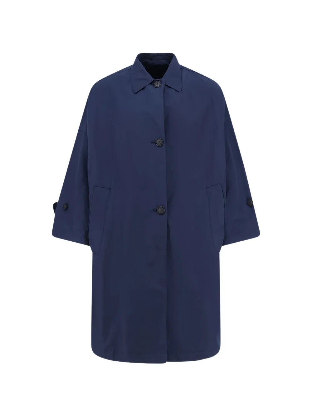 Hevo Cala Paradiso button-up raincoat - Blau