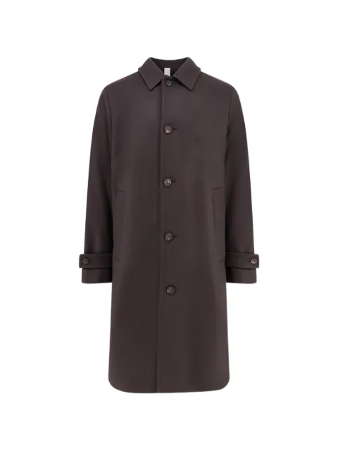 Hevo Loconia button-up single-breasted coat