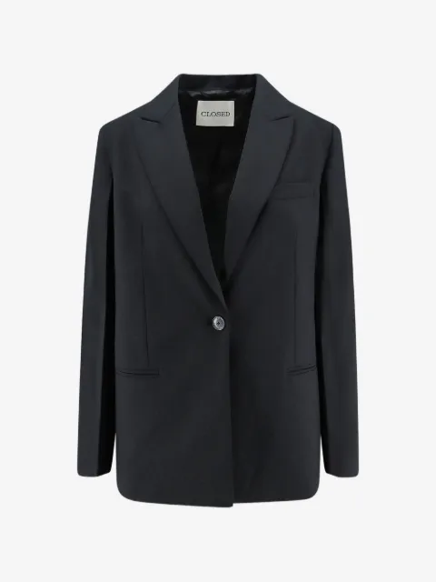 Closed blazer con solapas de pico