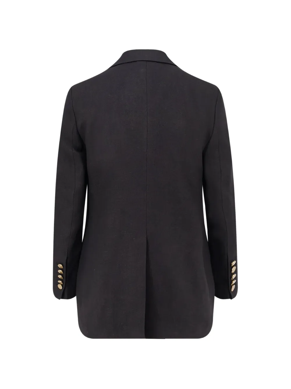 SAULINA Blazer met enkele rij knopen Zwart