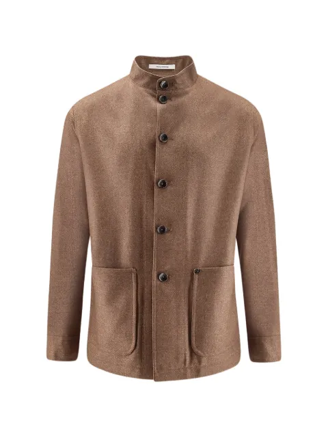 Tagliatore chamarra con cuello mao y botones