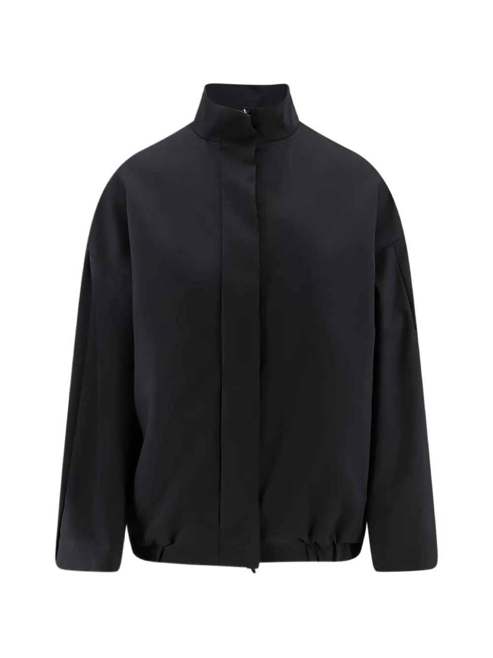 Hevo Porto Selvaggio high-neck jacket - Nero