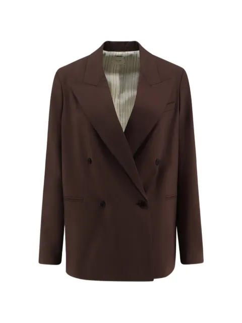 Alysi blazer con solapas de pico