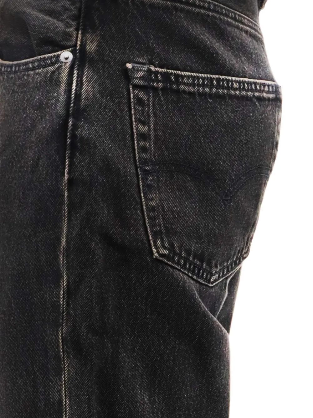 Levi's 568 straight-leg jeans Zwart
