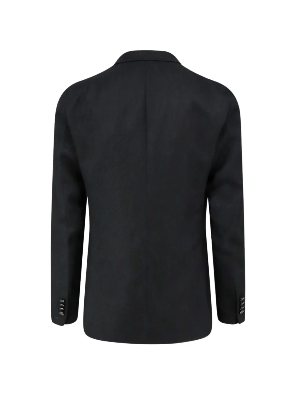 Tagliatore herringbone double-breasted jacket Zwart
