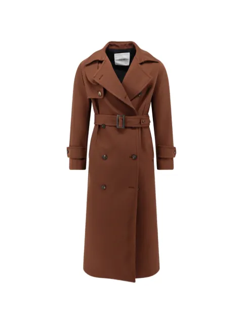Hevo Rivabella double-breasted belted trench coat