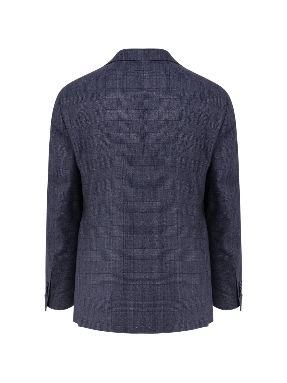 Tagliatore checked single-breasted suit Blauw