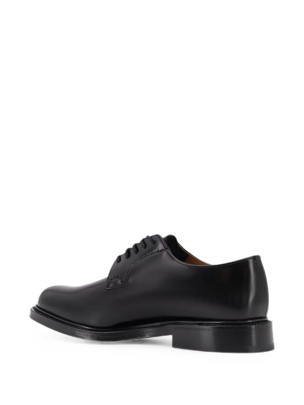 Church's Shannon leather derby shoes Zwart