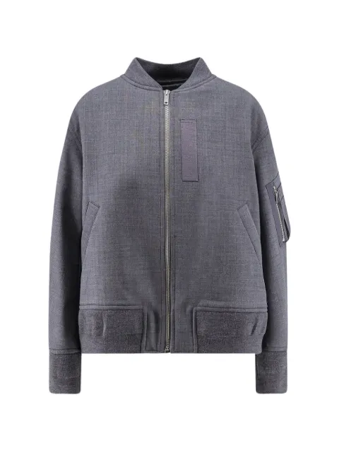 Semicouture Ariella zip-up bomber jacket