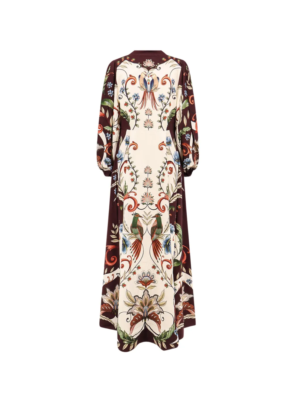 FARM Rio Millena winter white maxi dress Beige