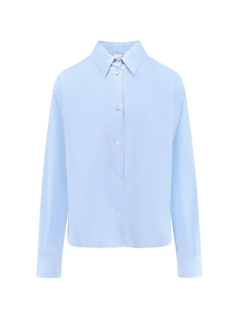 ASPESI button-up box-pleat shirt