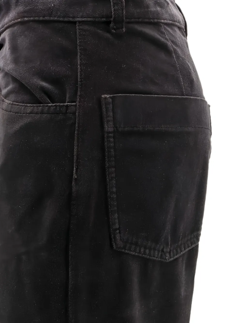 ASPESI Fluwelen broek met wijde pijpen Bruin