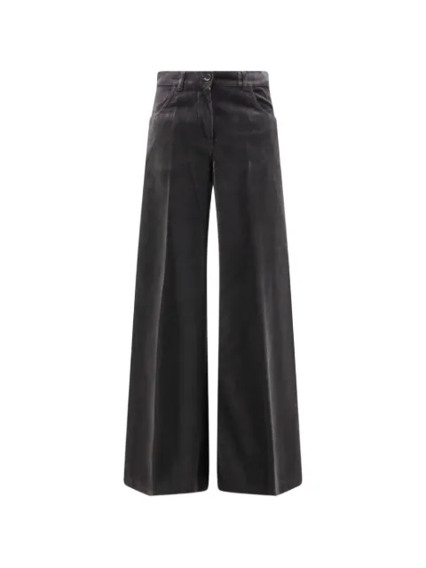 ASPESI wide-leg velvet trousers