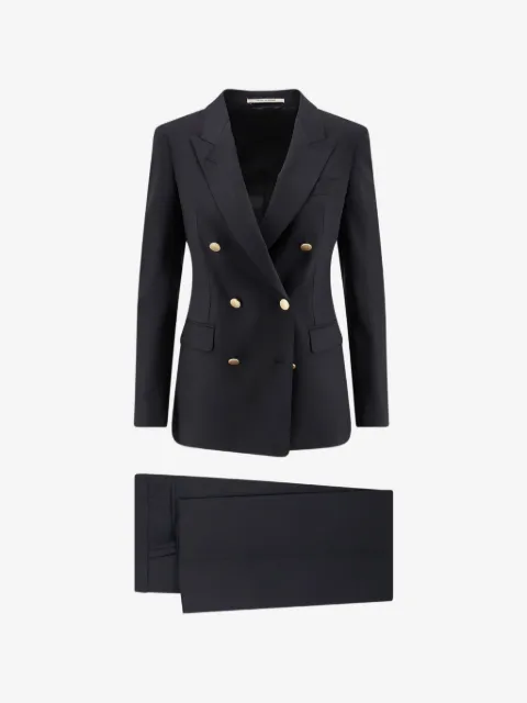 Tagliatore double-breasted peak-lapels suit