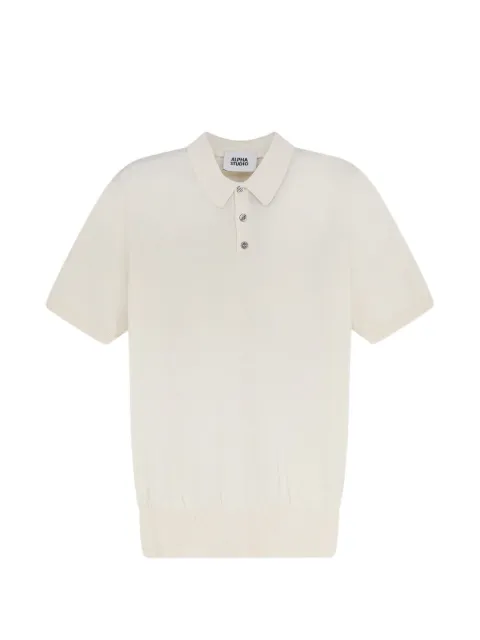ALPHA STUDIO short-sleeve polo shirt