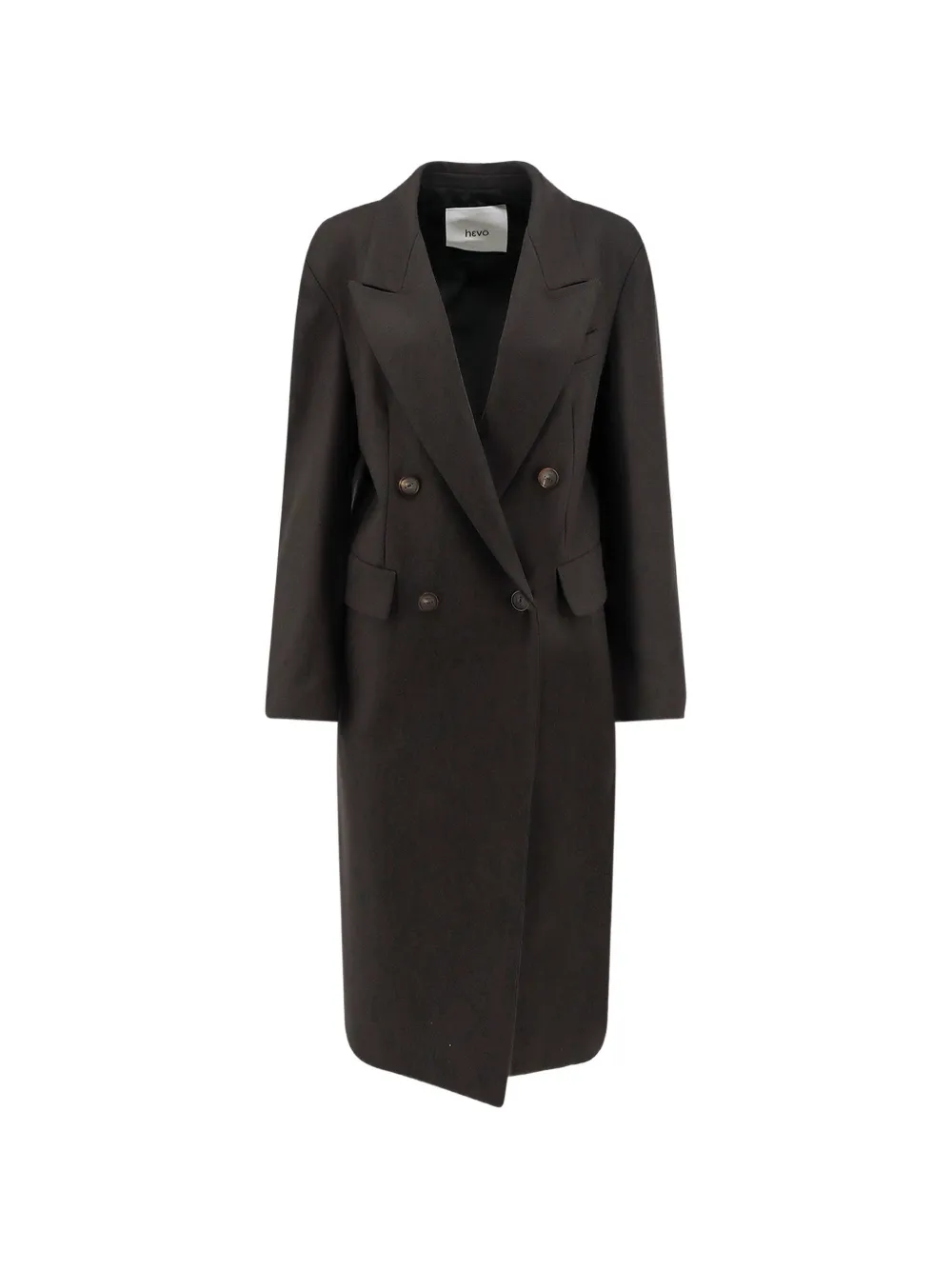 Hevo Martina Franca double-breasted coat