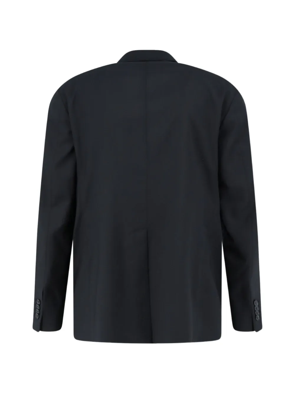 Tagliatore peak-lapel double-breasted suit Zwart