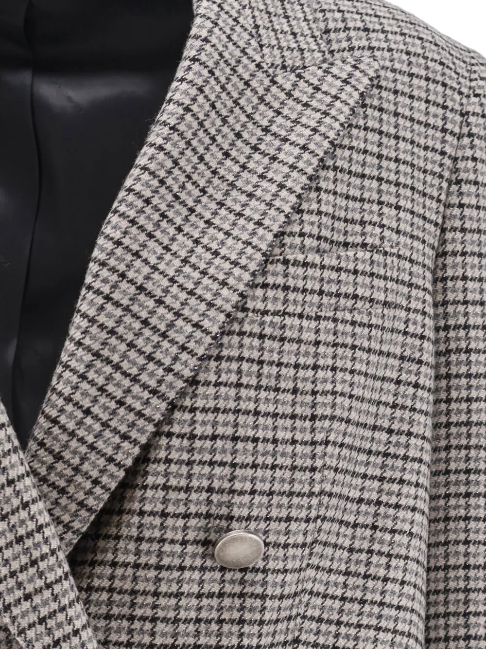 Tagliatore Geruite blazer Grijs
