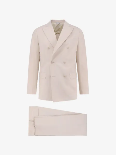 Boglioli peak-lapels double-breasted suit