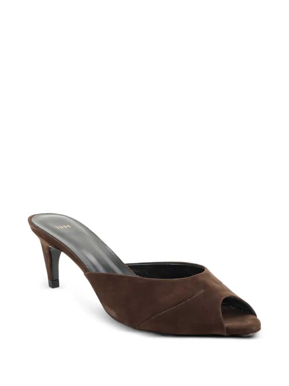 Jude suede peep-toe sandals Bruin