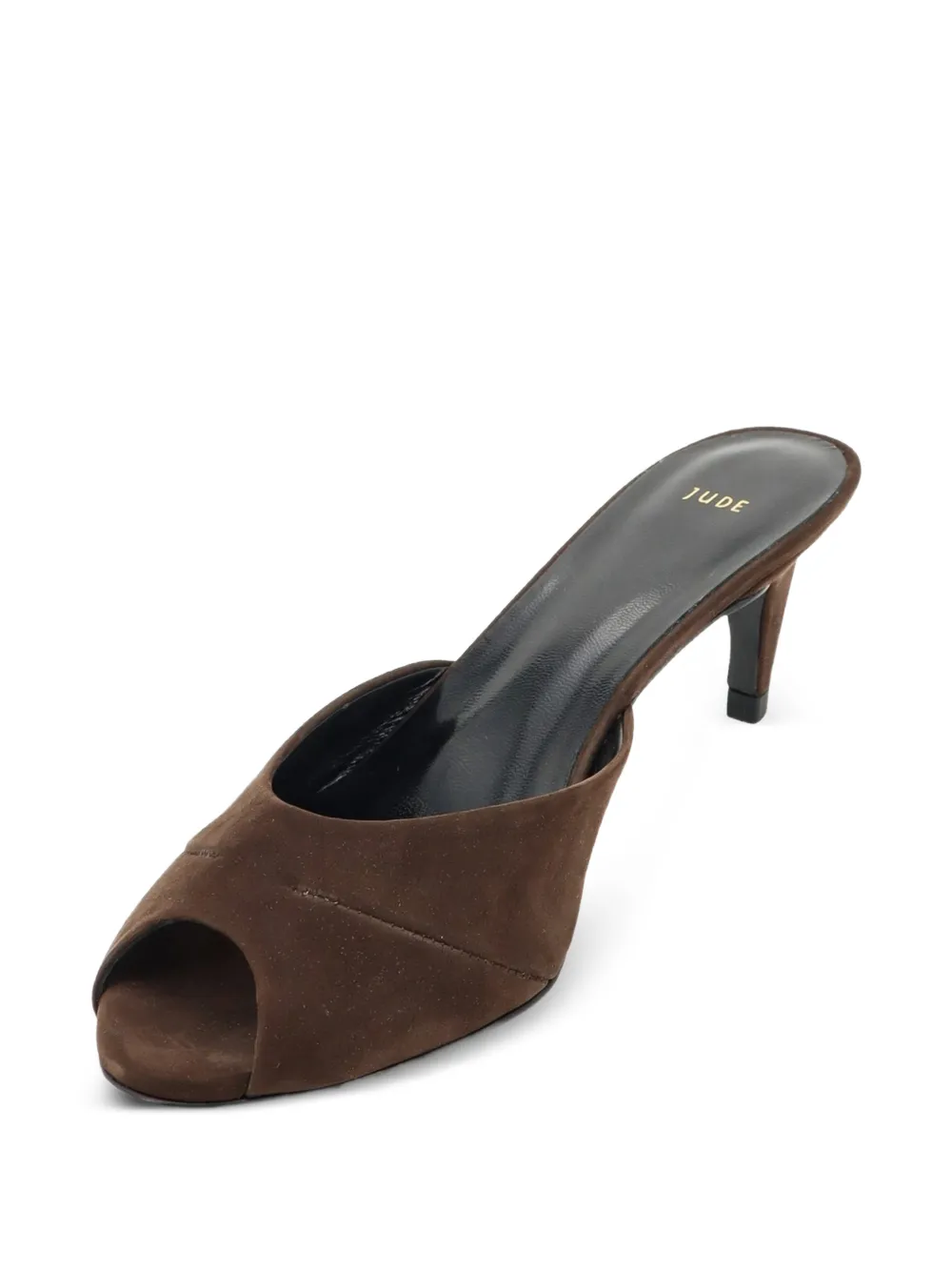 Jude suede peep-toe sandals Bruin
