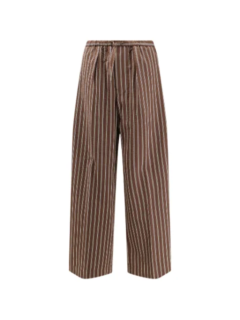 Closed Wynston striped cotton palazzo pants